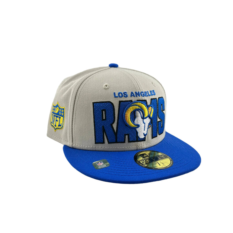 Load image into Gallery viewer, New Era Rams Draft '23 Cap - Stone/OTC
