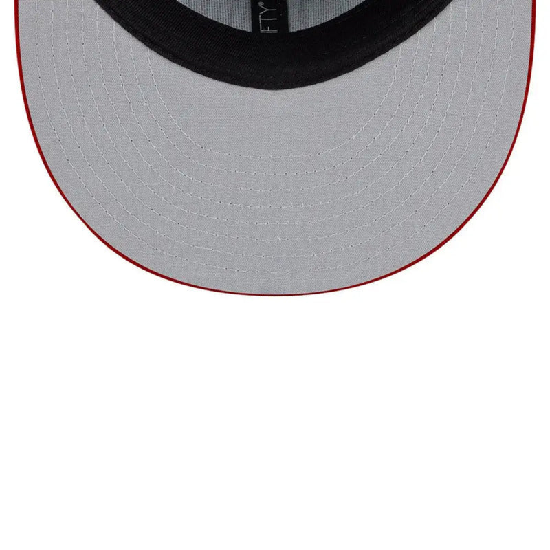 Load image into Gallery viewer, The gray under visor of a cap
