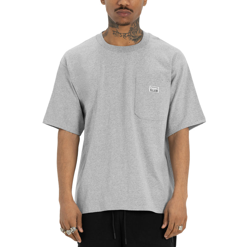 Load image into Gallery viewer, Pro Club S/S Heavy Wide Pocket Tee - H/Gray
