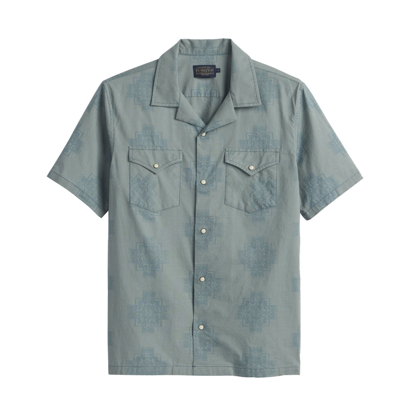 Load image into Gallery viewer, Pendleton S/S Western Aloha Shirt - 79759
