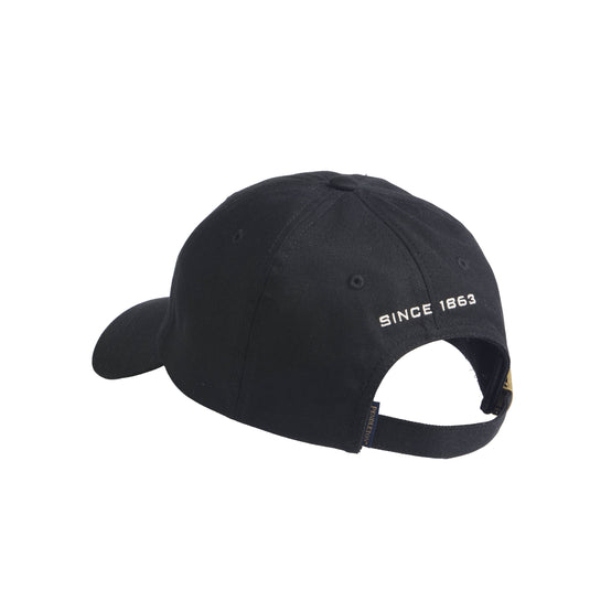Black cap with 'SINCE 1863' text on a white background