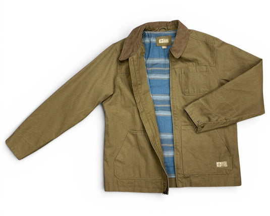 Salty Crew Captain Jacket - Mud - CLEARANCE