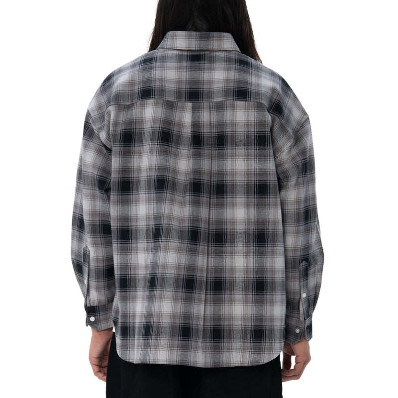 Load image into Gallery viewer, Pro Club Heavy Wide Ombre Flannel Shirt
