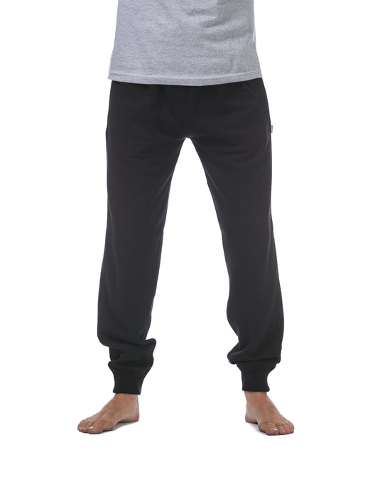 Pro Club Comfort Jogger Fleece Sweatpants Black