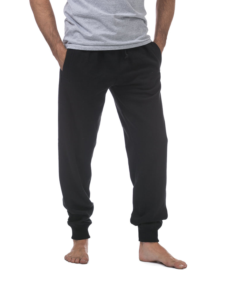 Load image into Gallery viewer, Pro Club Comfort Jogger Fleece Sweatpants Black
