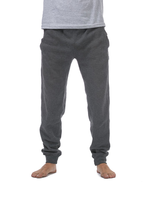 Pro Club Comfort Jogger Fleece Sweatpants Charcoal