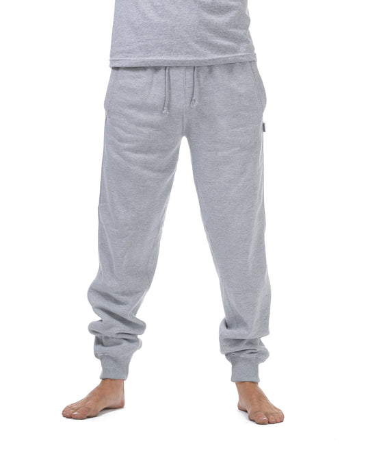 Pro Club Comfort Jogger Fleece Sweatpants Heather Gray