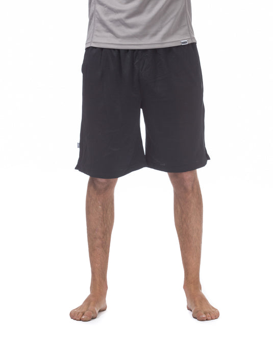 Pro Club Comfort Mesh Athletic Gym Shorts Black