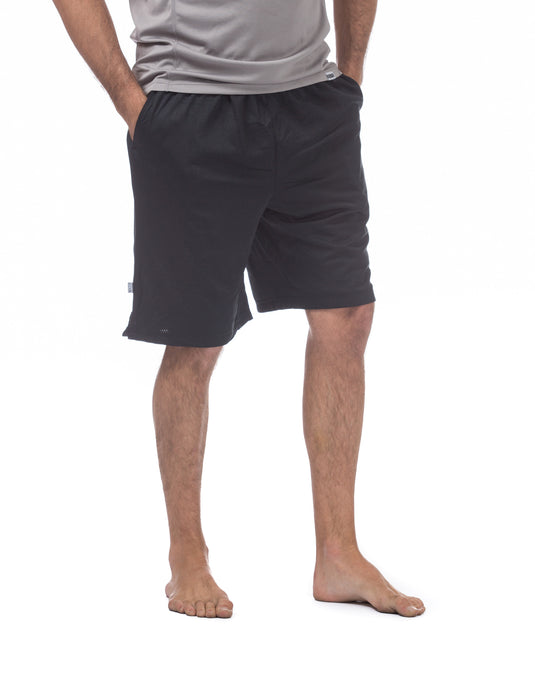 Pro Club Comfort Mesh Athletic Gym Shorts Black