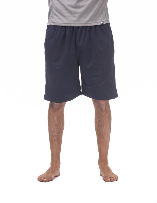 Pro Club Comfort Mesh Athletic Gym Shorts Navy