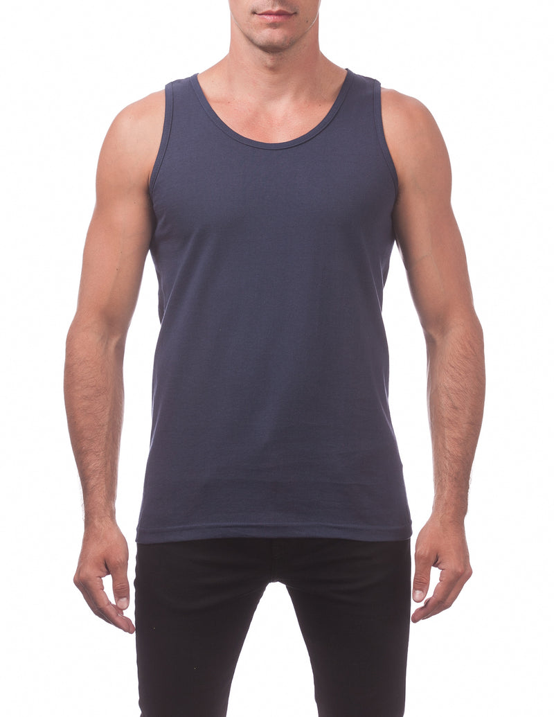 Load image into Gallery viewer, Pro Club Comfort Tank Top Navy
