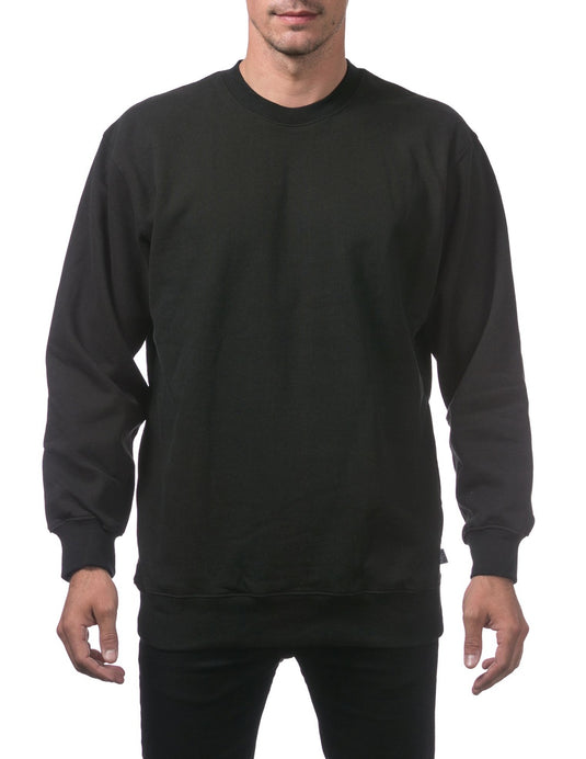 Pro Club Heavyweight Crewneck Sweatshirt Black