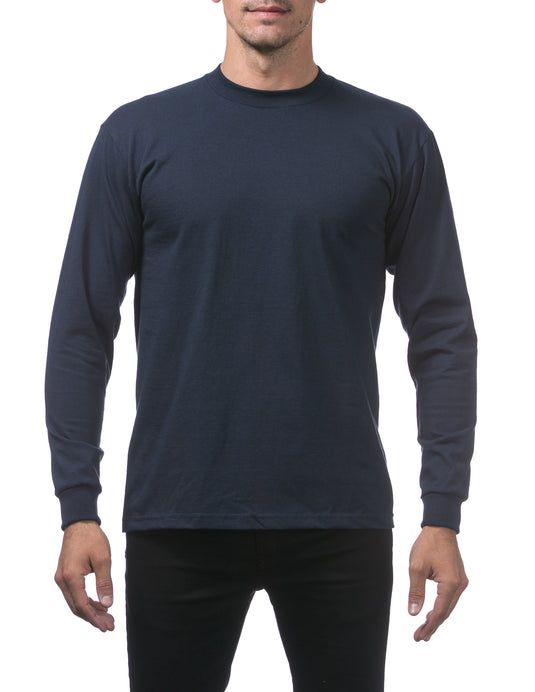 Pro Club Heavyweight Long Sleeve Tee Navy