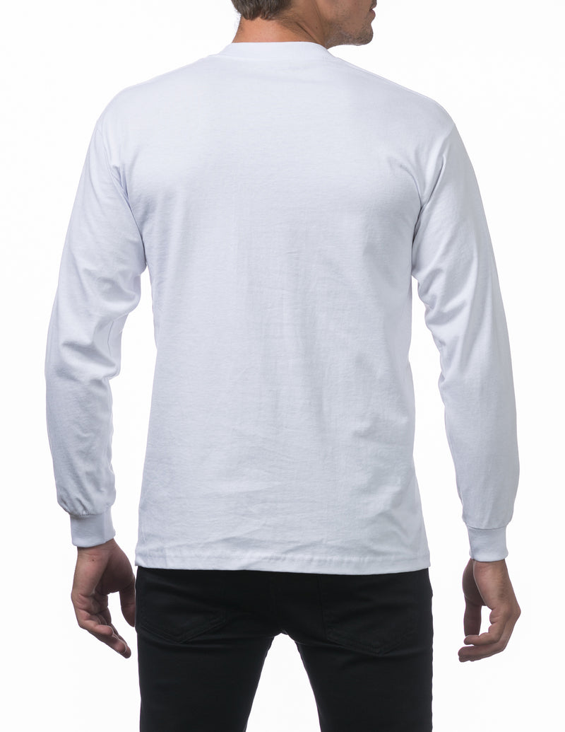 Load image into Gallery viewer, Pro Club Heavyweight Long Sleeve Tee White

