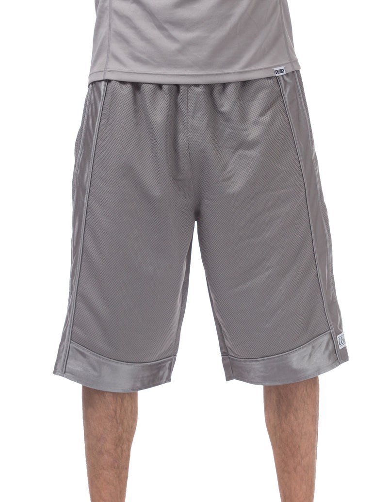 Load image into Gallery viewer, Pro Club Heavyweight Mesh Basketball Shorts Gray
