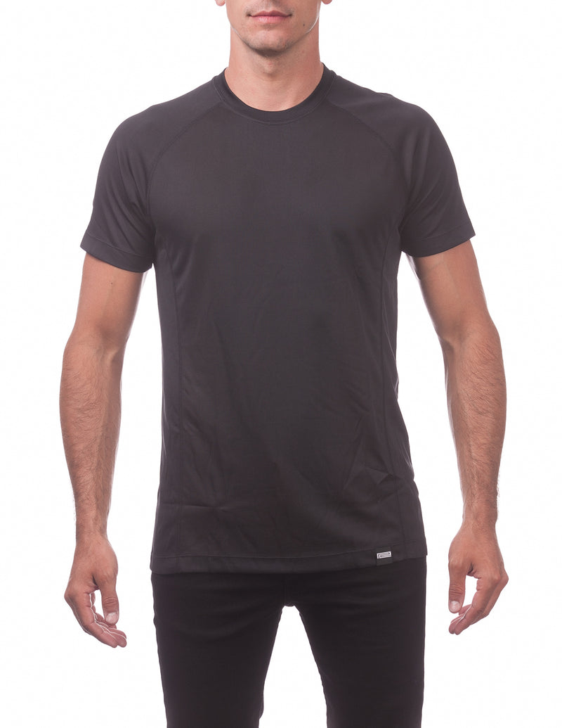 Load image into Gallery viewer, Pro Club Short Sleeve Performance DryPro Tee Black
