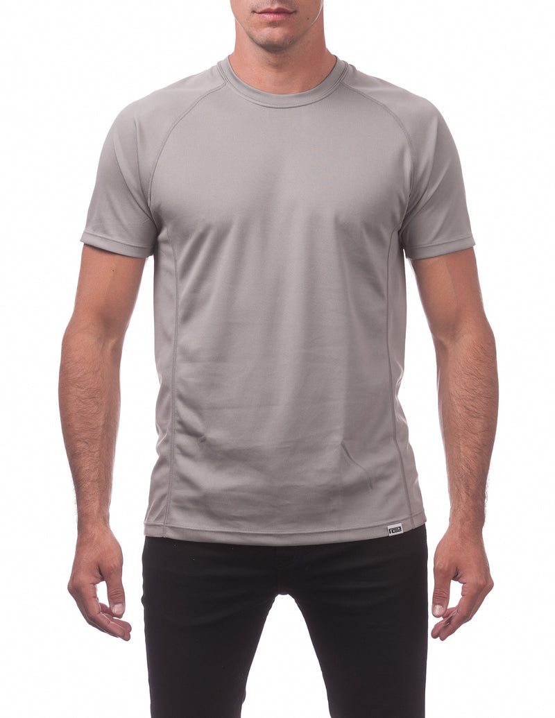 Load image into Gallery viewer, Pro Club Short Sleeve Performance DryPro Tee Gray
