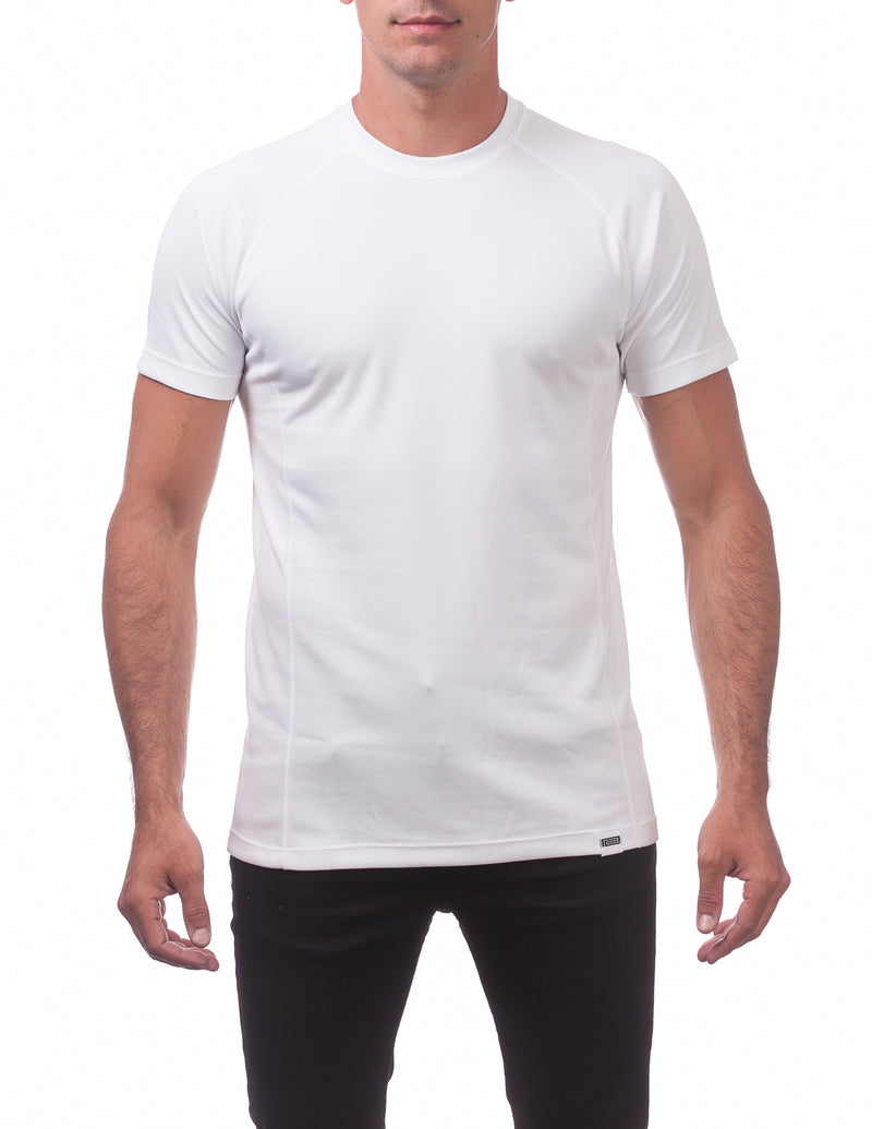 Load image into Gallery viewer, Pro Club Short Sleeve Performance DryPro Tee White
