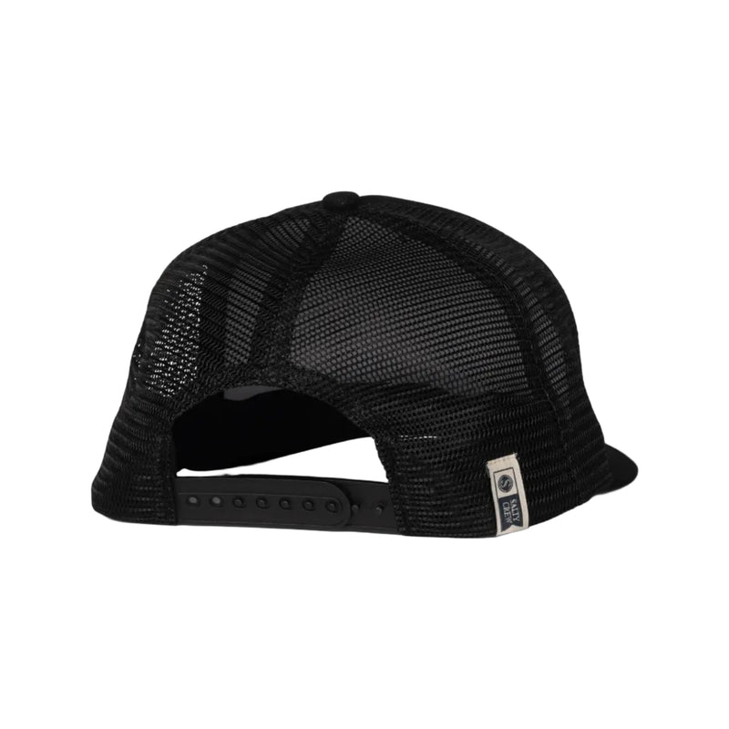 Load image into Gallery viewer, Black mesh cap on a white background
