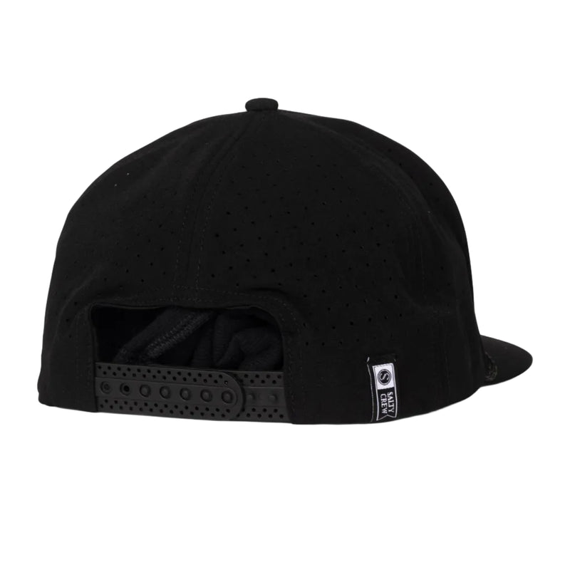 Load image into Gallery viewer, Salty Crew Long Range Snapback - Black
