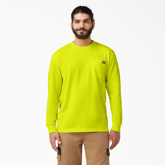 Dickies Heavyweight L/S Pocket Tee - 
Brite Yellow