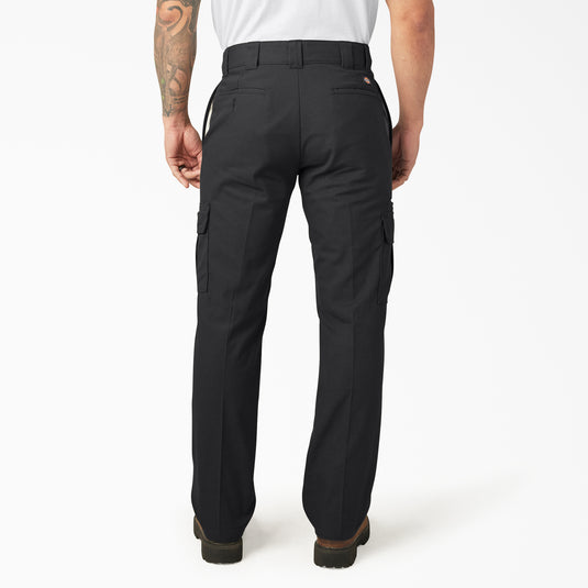 Dickies DWP595 Regular Flex Cargo Pant - Black - Back