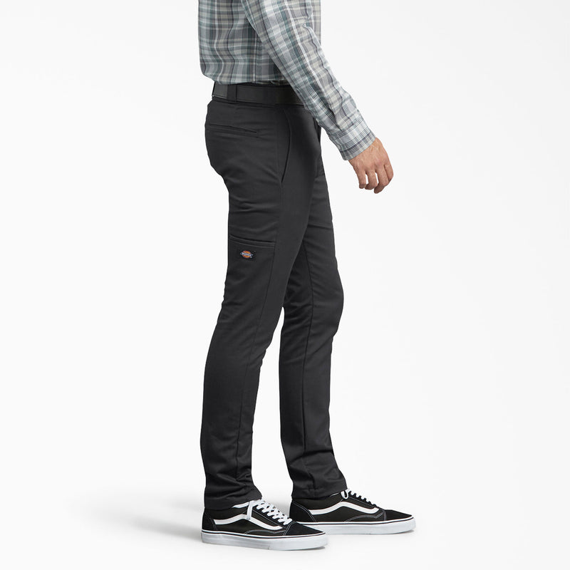 Load image into Gallery viewer, Dickies Skinny Fit Straight Leg Extra Pocket Work Pants Black
