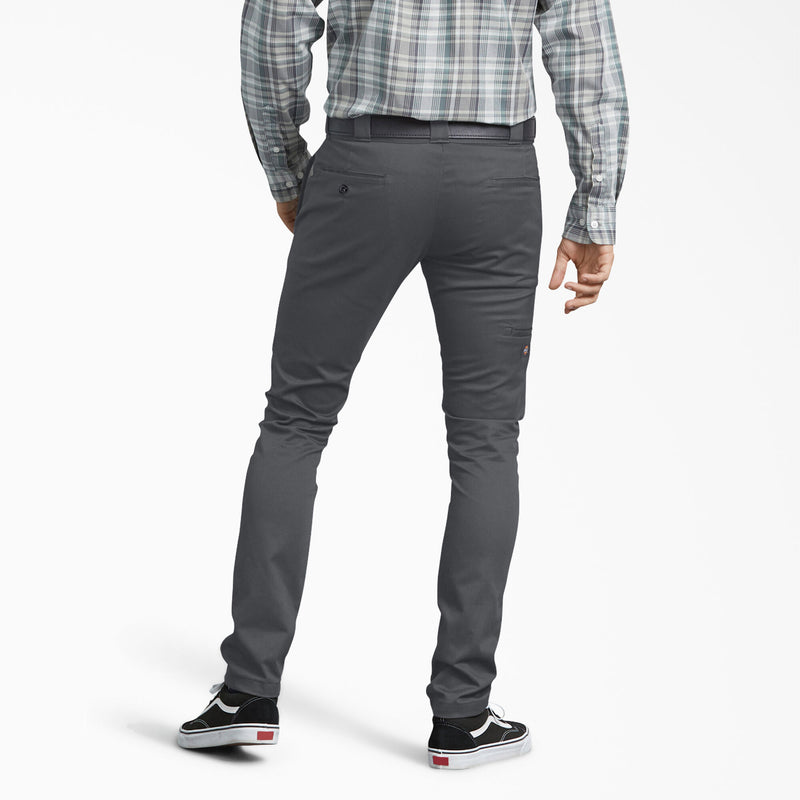 Load image into Gallery viewer, Dickies Skinny Fit Straight Leg Extra Pocket Work Pants Charcoal Gray
