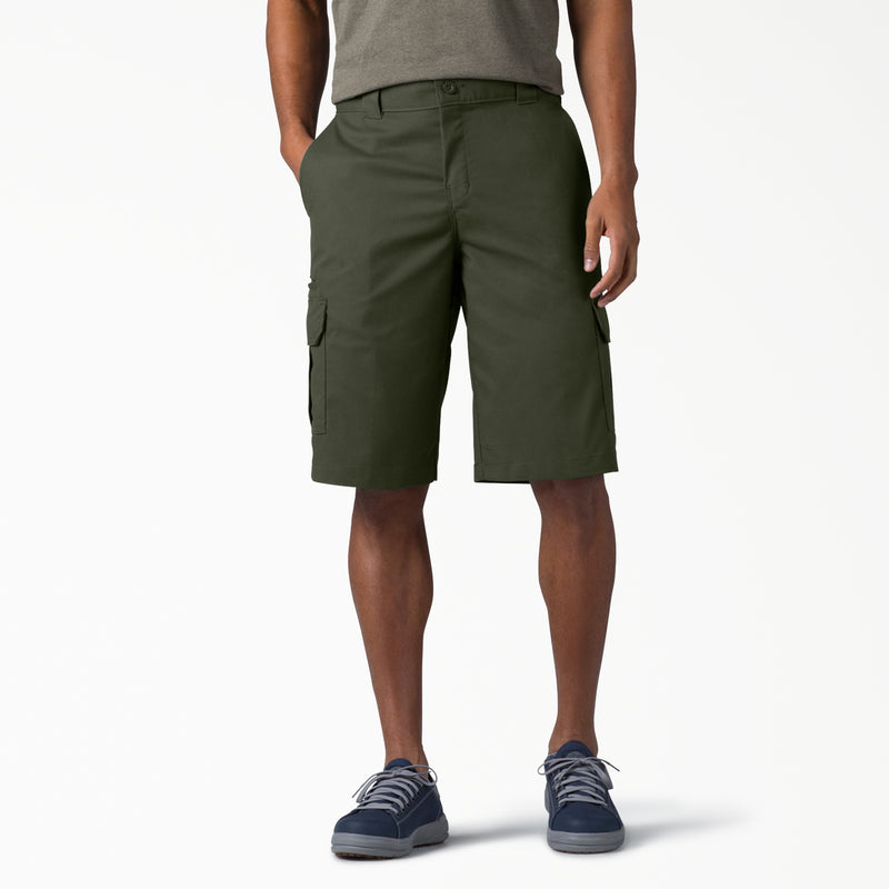 Load image into Gallery viewer, Dickies A875N 13&quot; Relaxed Cargo Short - Olive Green
