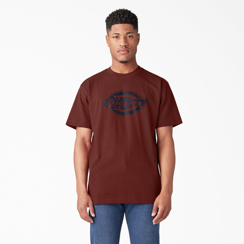 Load image into Gallery viewer, Dickies Short Sleeve Heavyweight Logo Tee Fired Brick
