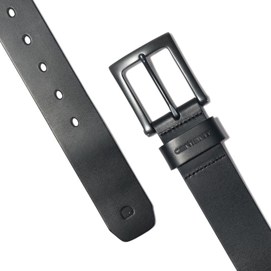 Carhartt Leather Anvil Belt - Black - Ends