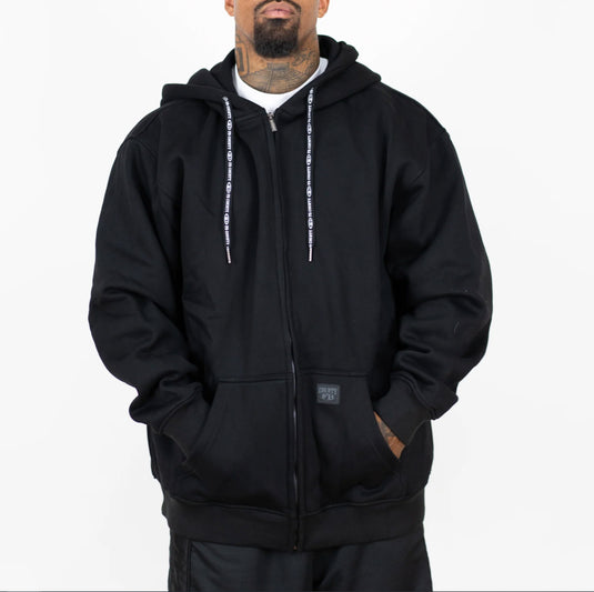 FB County Heavy Zip-Up Hoodie - Black