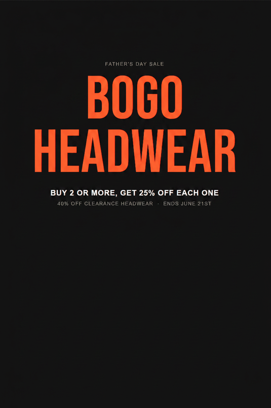 BOGO Headwear Mobile Banner