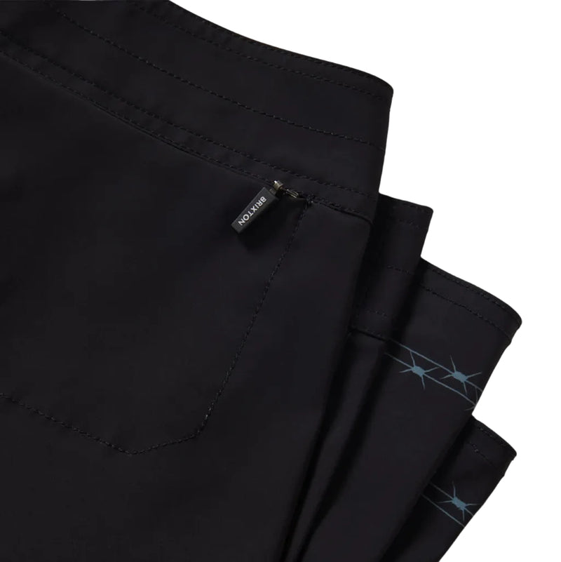 Load image into Gallery viewer, Brixton Blitz Boardshort 21" - BLKMK

