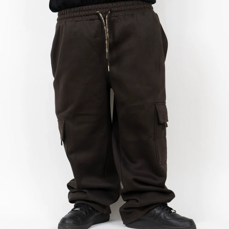 Load image into Gallery viewer, FB County Heavy Cargo Sweatpant - Brown - Front
