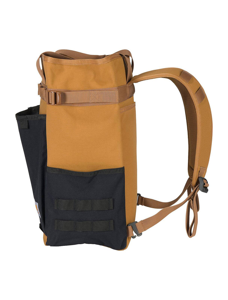 Load image into Gallery viewer, Carhartt Cinch-Top Convertible Tote Backpack - Carhartt Brown - Right
