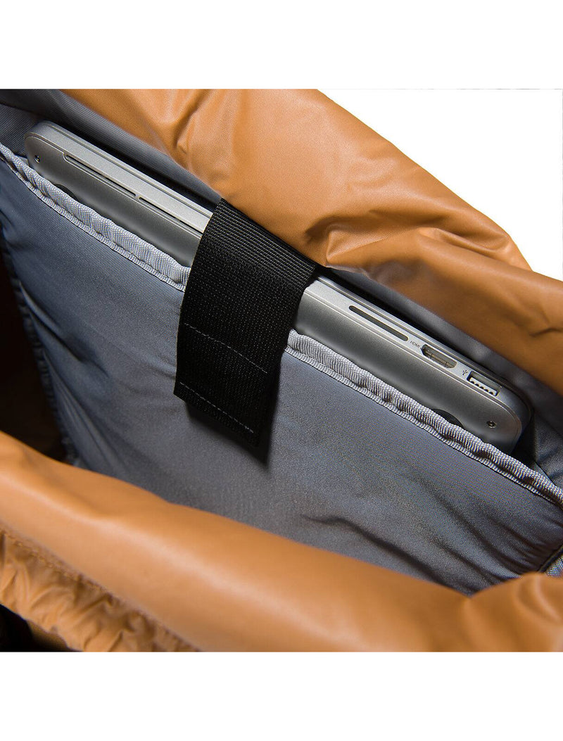 Load image into Gallery viewer, Carhartt Cinch-Top Convertible Tote Backpack - Carhartt Brown - Laptop Sleeve
