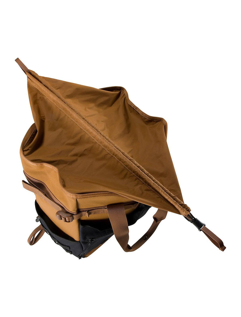 Load image into Gallery viewer, Carhartt Cinch-Top Convertible Tote Backpack - Carhartt Brown - Top

