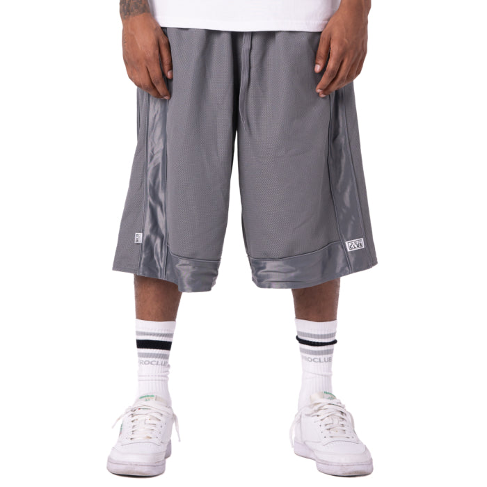 Load image into Gallery viewer, Pro Club Heavyweight Mesh Short - Gray
