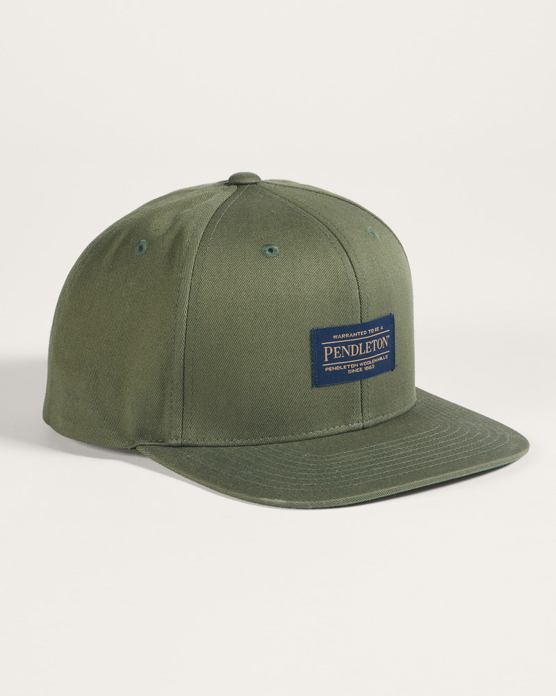 Load image into Gallery viewer, Pendleton Logo Patch Cap - Army Green
