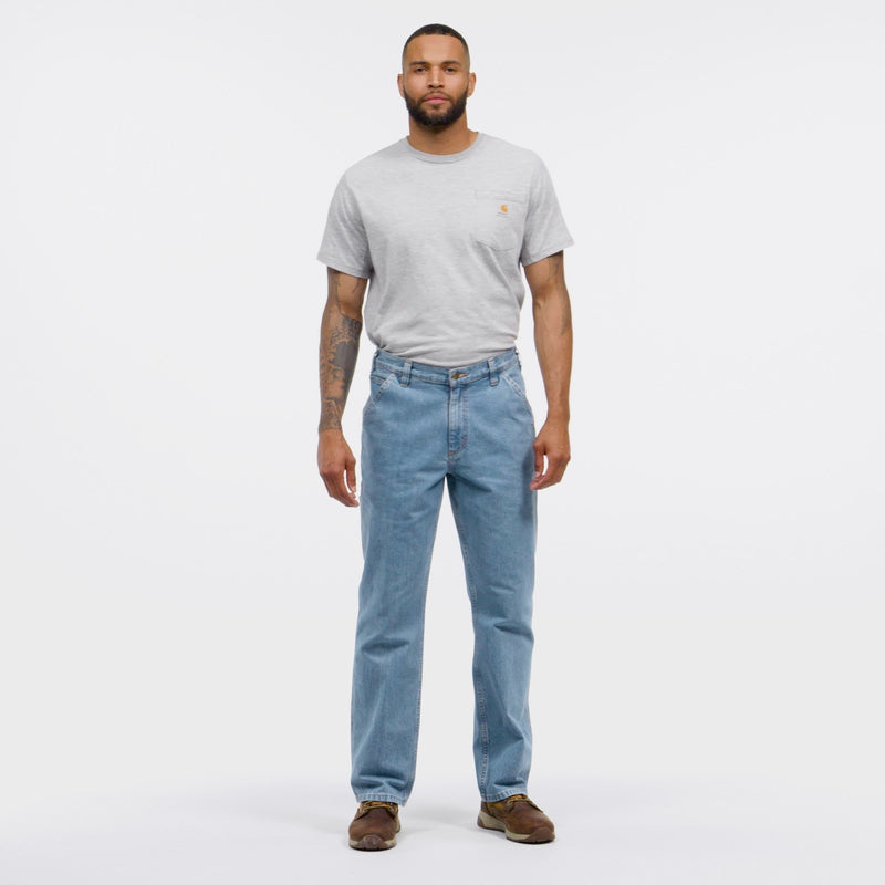Load and play video in Gallery viewer, Carhartt Loose Fit Utility Jeans
