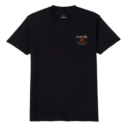 Brixton Tolman Short Sleeve standard fit classic tee with a screenprint of 