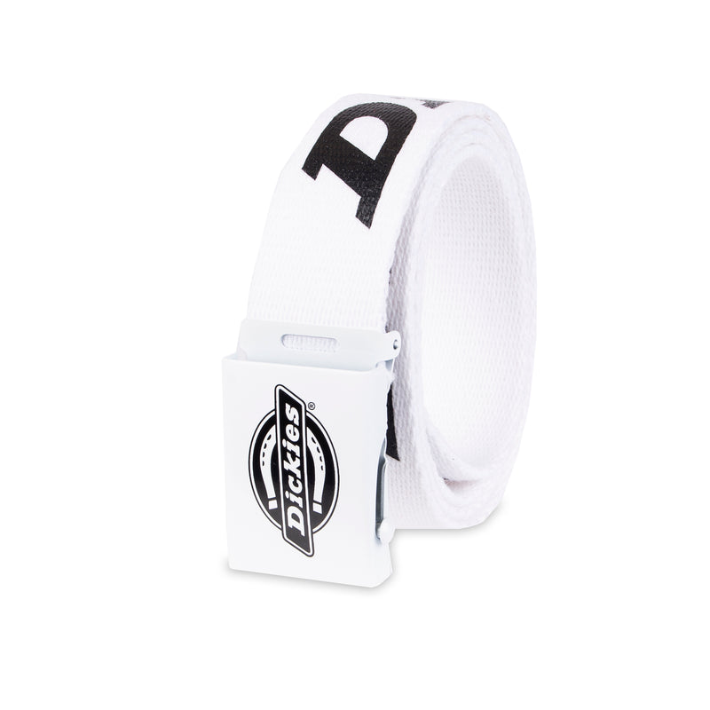 Load image into Gallery viewer, Dickies Canvas Logo Belt - White
