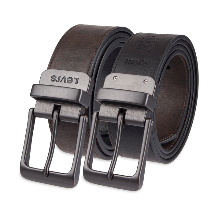 Levi's Reversible Logo Buckle Leather Belt