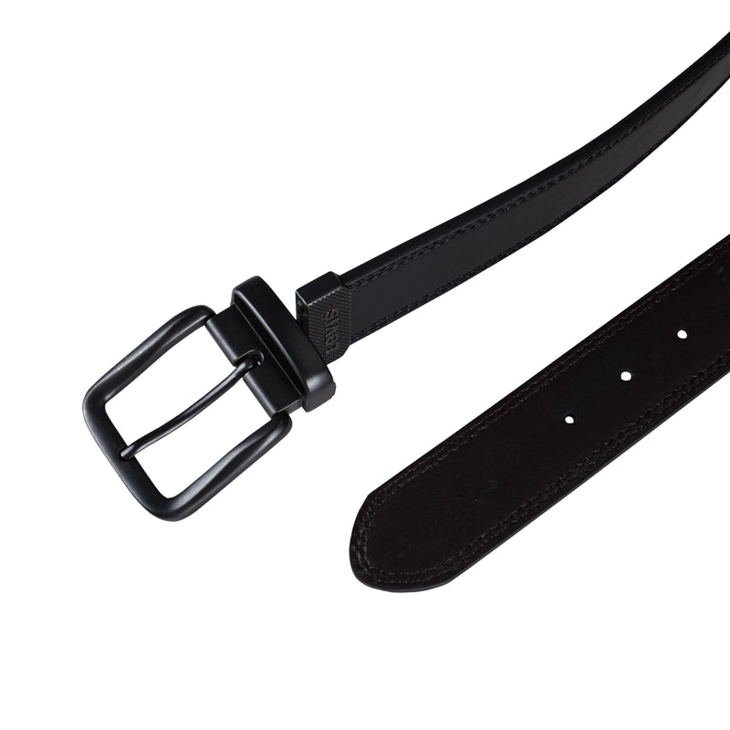 Load image into Gallery viewer, Levi&#39;s Flat Laminated Reversible Leather Belt - Ends
