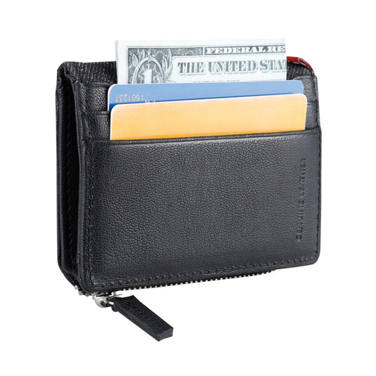 Levi's Magnetic Card Case w/ Zipper -  Full