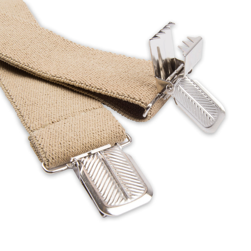 Load image into Gallery viewer, Dickies Work Suspenders - Khaki - Clips
