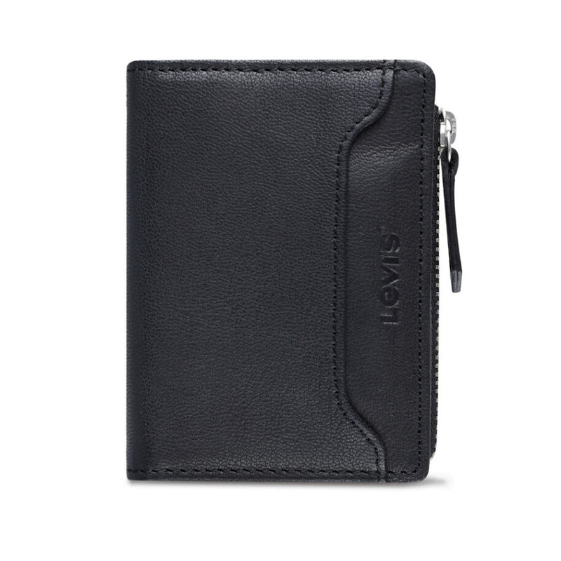 Load image into Gallery viewer, Levi&#39;s Magnetic Card Case w/ Zipper - Front
