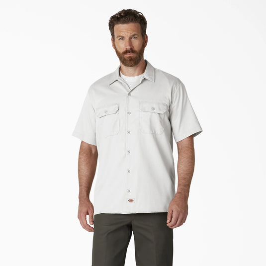 Dickies Original 1574 Short Sleeve Work Shirt - White WH