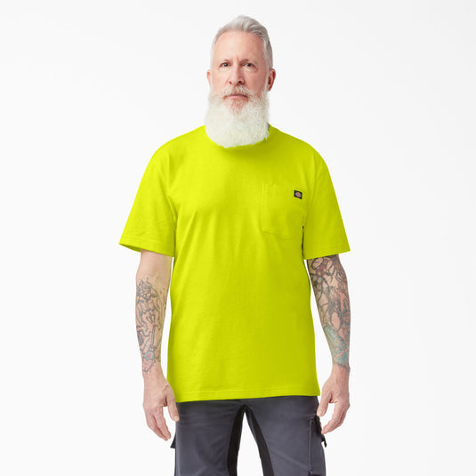 Dickies Short Sleeve Heavyweight Pocket Tee - Neon